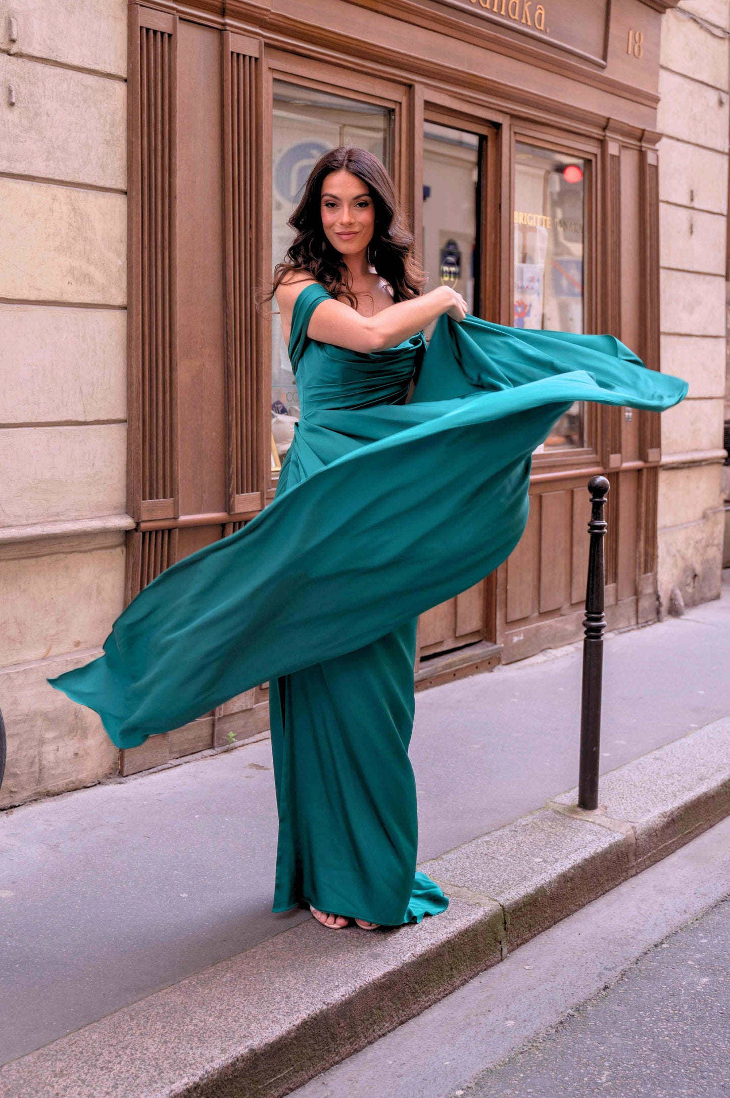 La Robe Greek Gala Emeraude